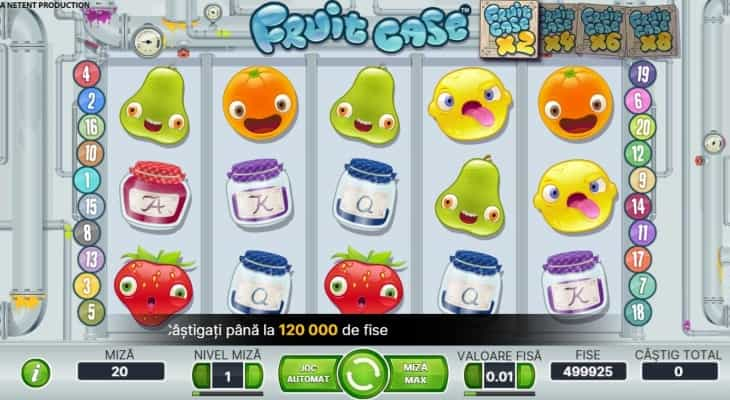 Fruit Case slot cu căpșuni