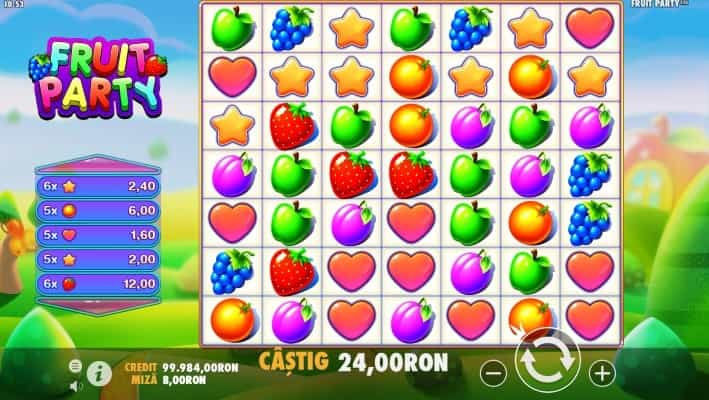 Fruit Party slot cu căpșuni