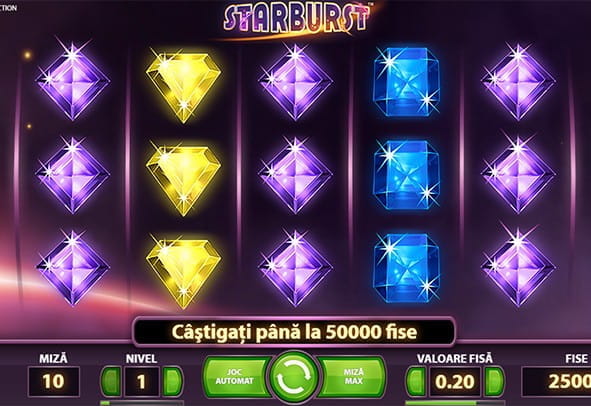 Starburst în modul demo, gratis