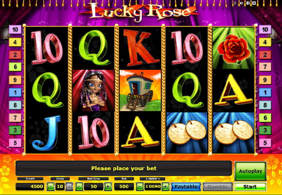 Lucky Rose slot cu trandafiri