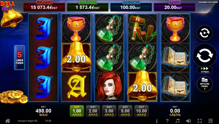 Vampire Night Bell Link slot