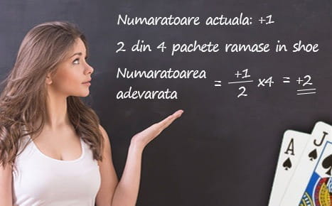 Calculul real după evaluarea pachetelor rămase