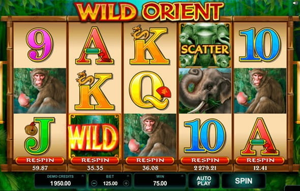 Joacă Wild Orient de la Microgaming