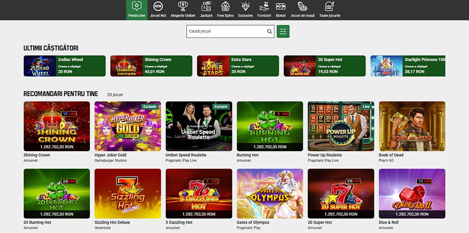 Unibet screenshot thumbnail 2