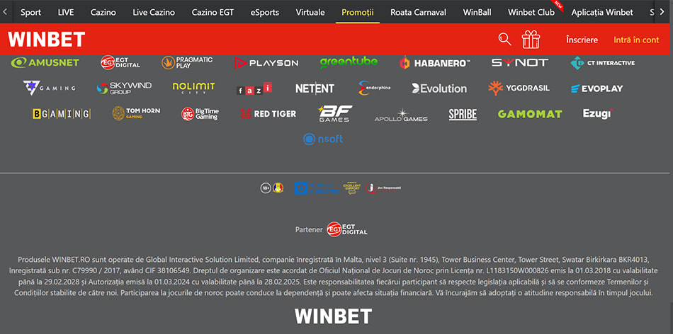 Winbet screenshot thumbnail 3