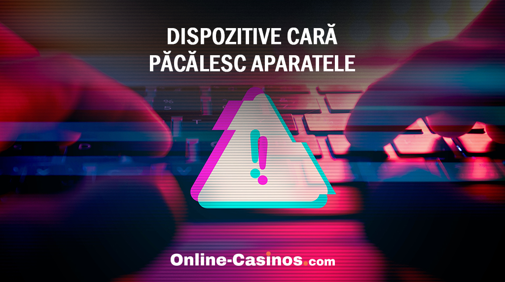 Online-Casinos.com Logo și despre " Dispozitive care păcălesc păcănelele"