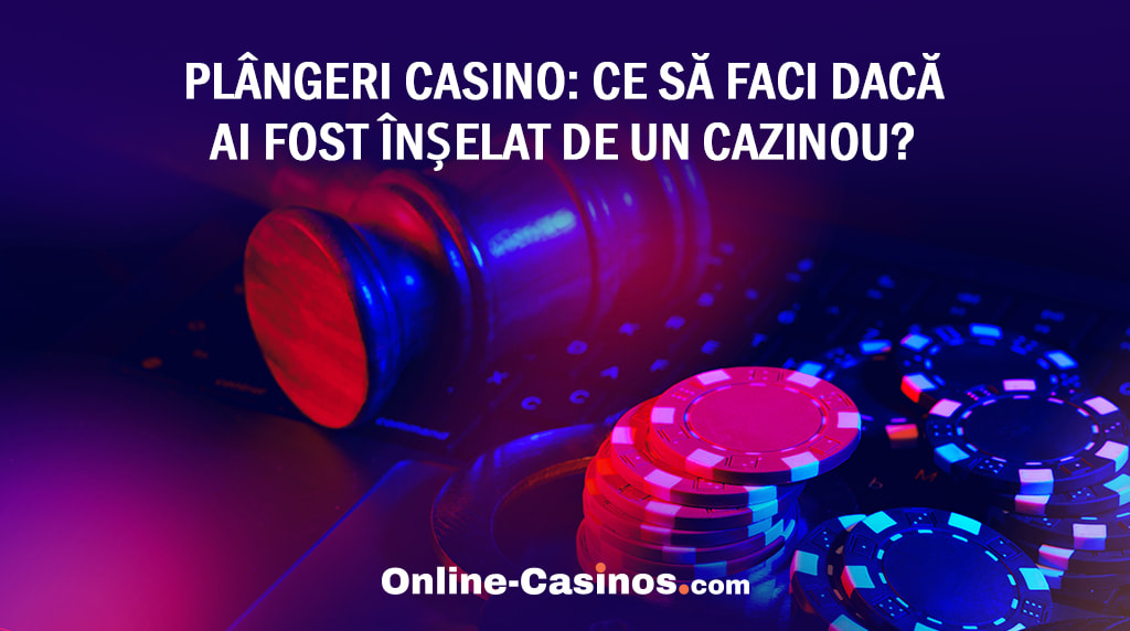 Online-Casinos.com Logo și despre " Plângeri la cazinouri?"