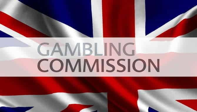 The Gambling Commission logo.