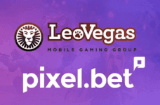 The LeoVegas and Pixel.bet logos