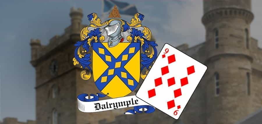The Dalrymple coat of arms.