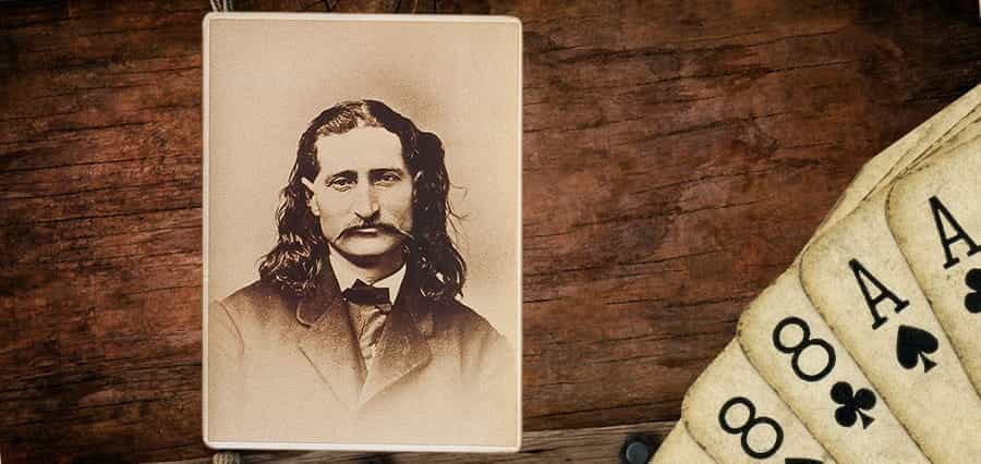 An image of Wild Bill on a playing card.