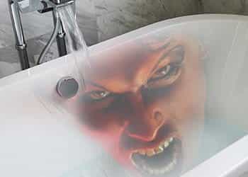 An evil bathtub,