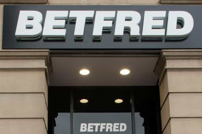 Exterior of the Betfred offices.