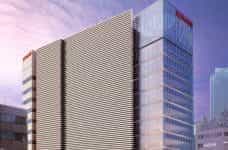 Artist's impression of the KCC Ginza building.