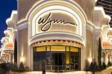 The entrance to the Wynn Casino in Las Vegas.