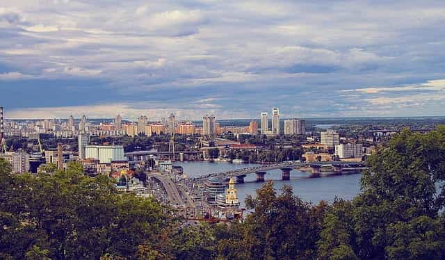 Panoramic Shot of Kiev.