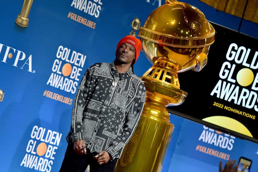 Snoop Dogg announcing the 79th Golden Globe nominations.