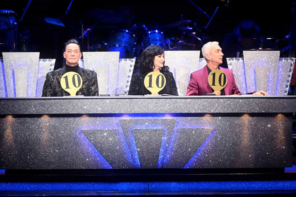 Strictly Come Dancing’s judging panel.