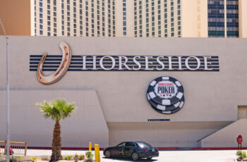 General view of the Horseshoe Las Vegas Center Strip Hotel and Casino, home of the World Series of Poker.