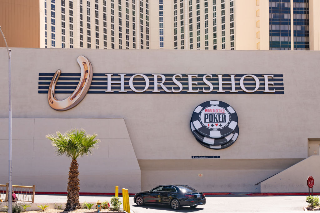 General view of the Horseshoe Las Vegas Center Strip Hotel and Casino, home of the World Series of Poker.