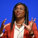 Kemi Badenoch speaks on day two of 2022’s annual Conservative Party Conference.