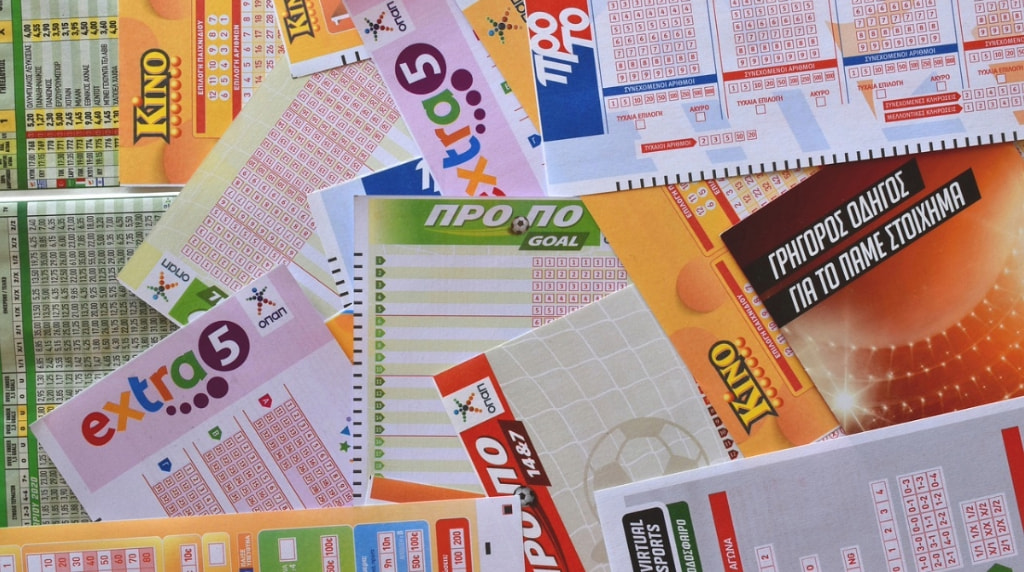 An Image Showing a Variety of Different Types of Lottery Tickets