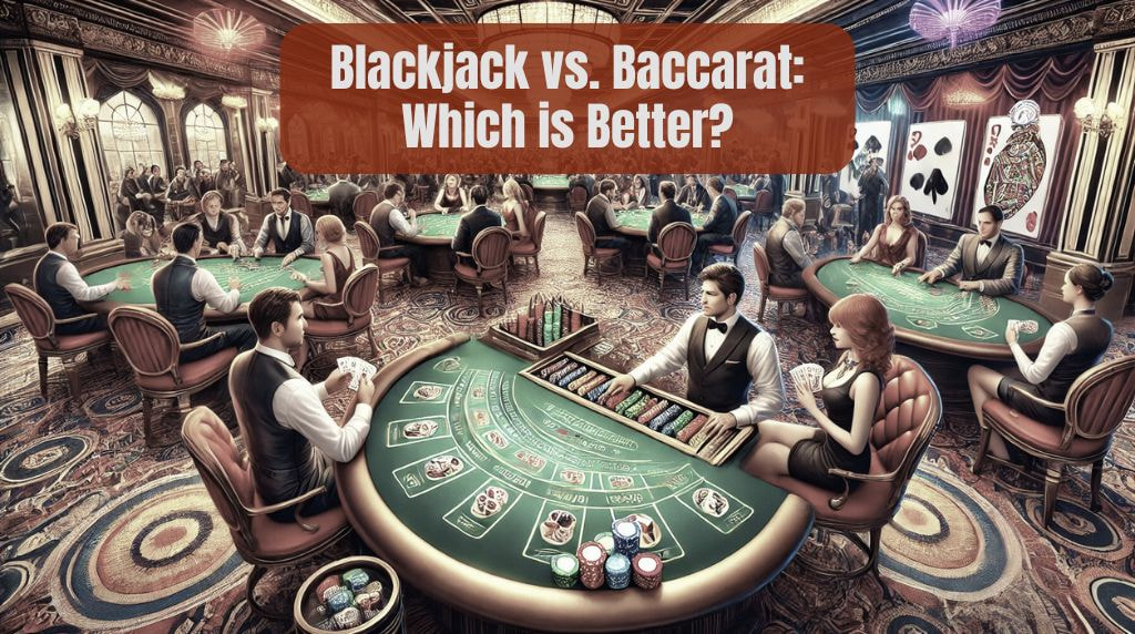 Comparing Blackjack to Baccarat