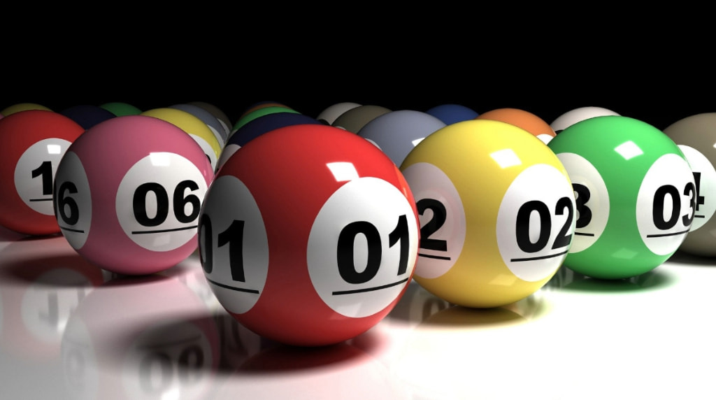 Coloured Balls Used in Lotteries