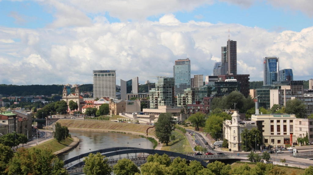 Vilnius and the River Neris