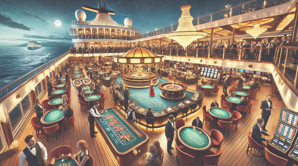 Casino on a cruise ship