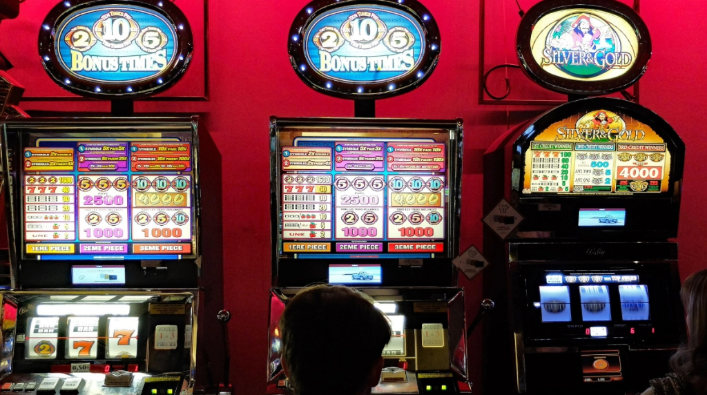 Three Classic Slots at a Casino