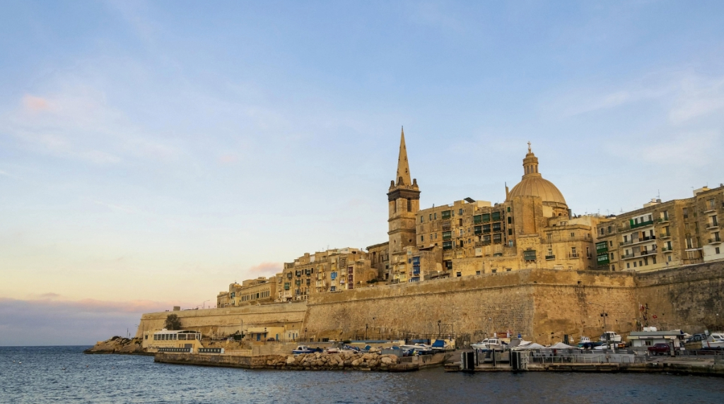 The Maltese capital city of Valletta