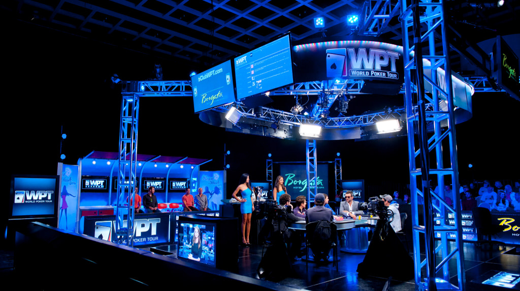 Filming final table action at 2013’s WPT Borgata Poker Open.