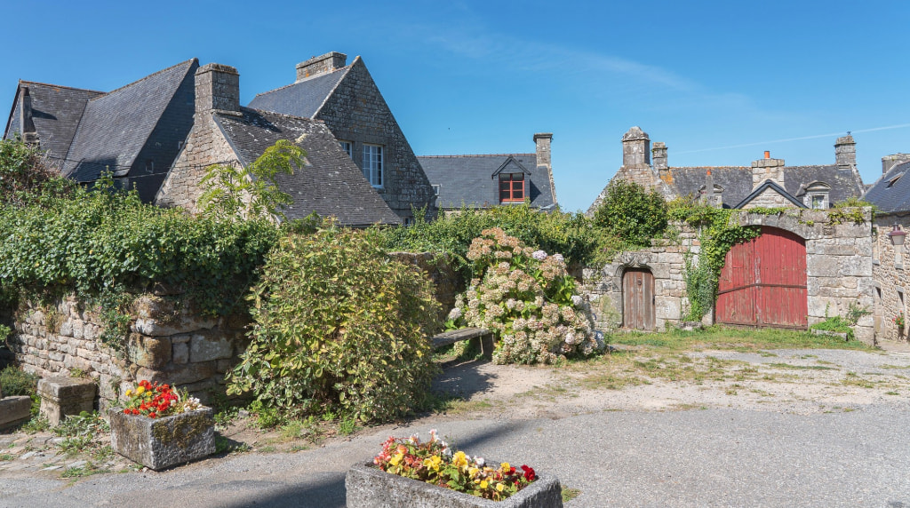 Village of Locronan, France