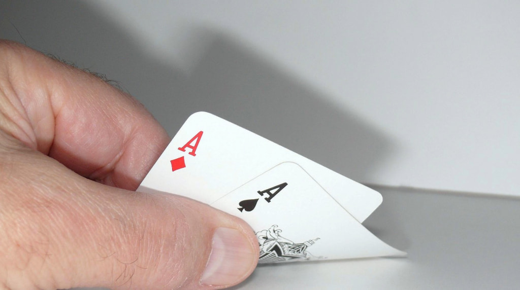 A pair of pocket Aces