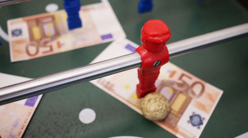 Table Football and Banknotes