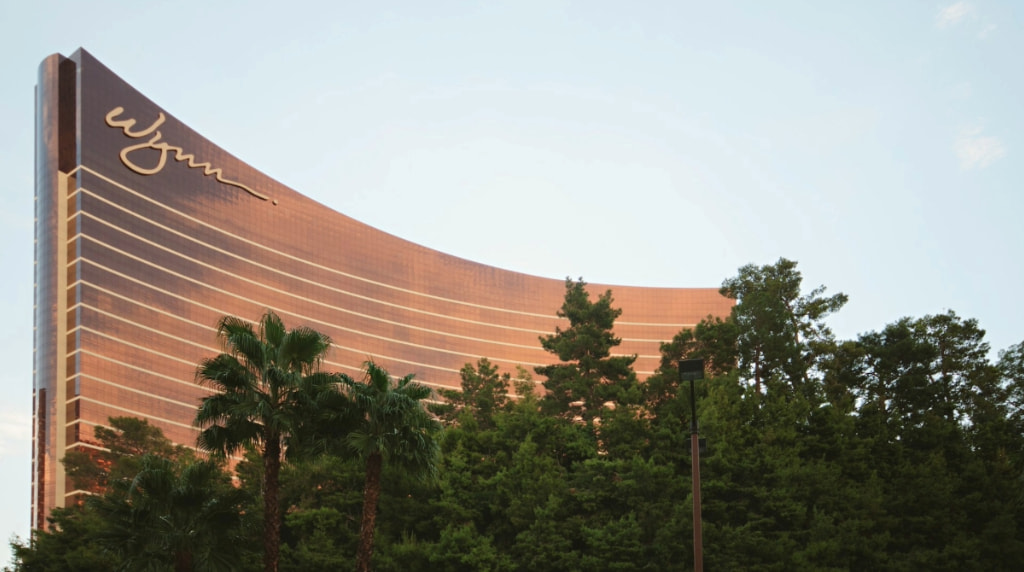 Wynn Las Vegas in the afternoon sun.