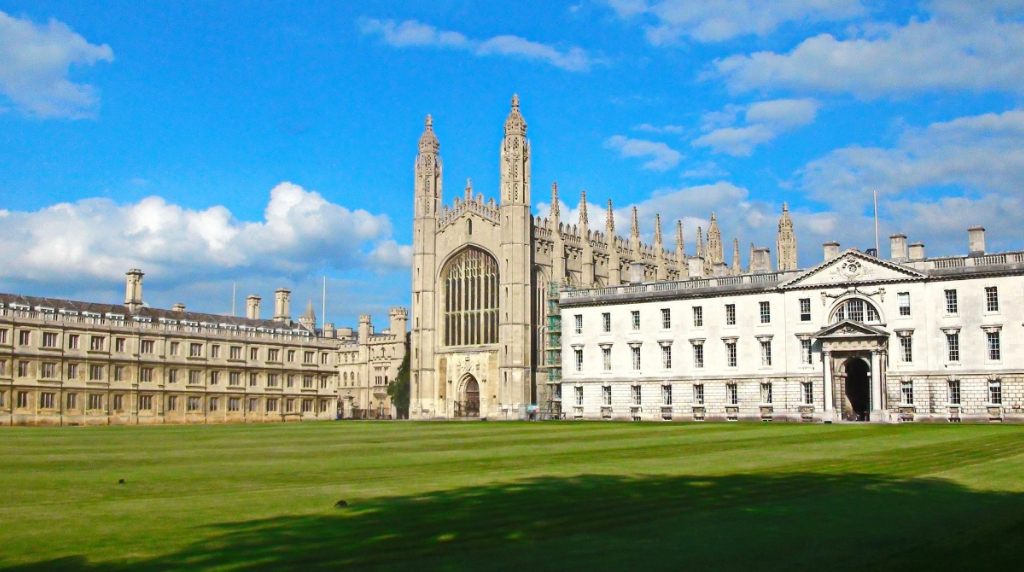 Kings College at Cambridge University