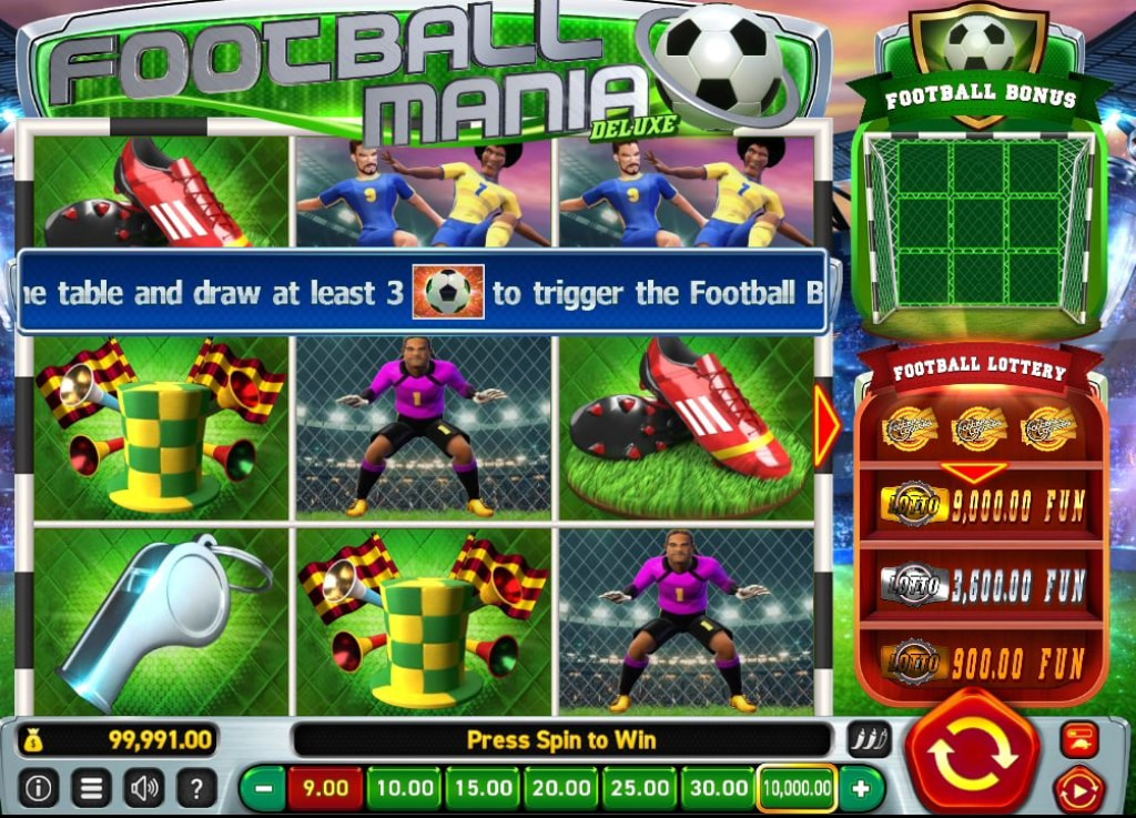 Football Mania Deluxe by Wazdan