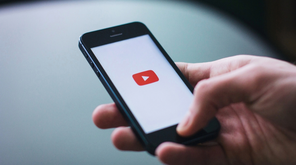 YouTube Being Accessed on a Smartphone